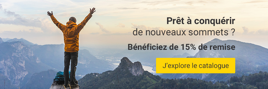 Explorez notre catalogue et profitez de 15% de remise