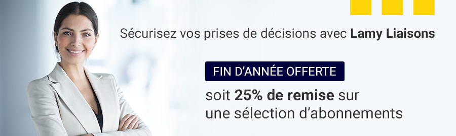 FIN D’ANNÉE OFFERTE soit 25% de remise sur une sélection d’abonnements